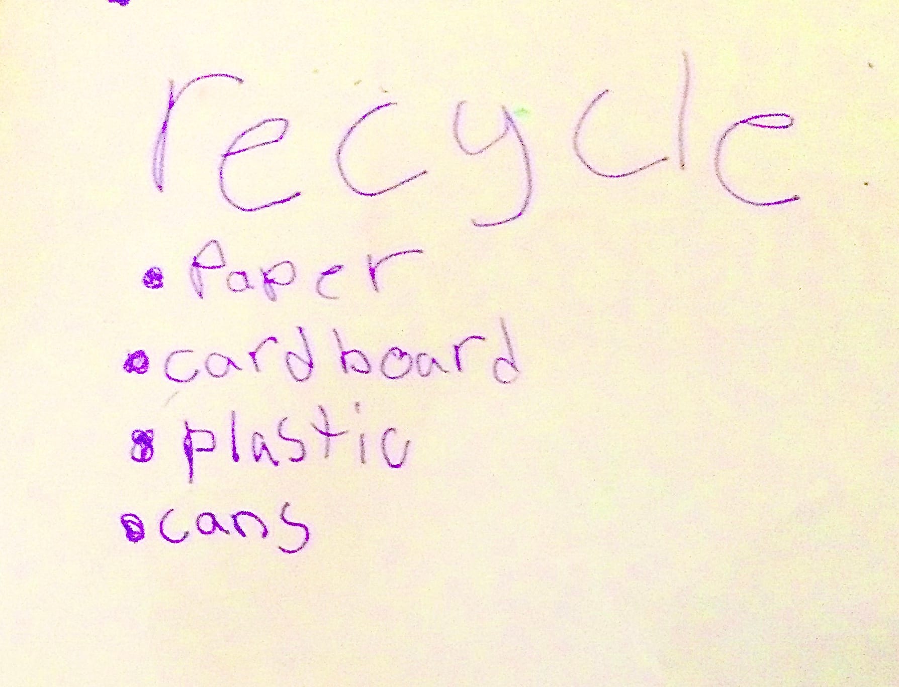 Think about what you're really throwing away