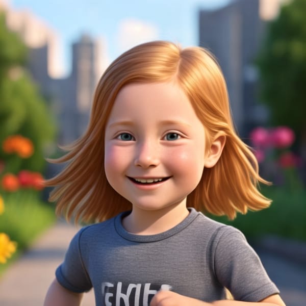 Me as a cartoon 😍🤩😀